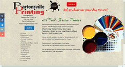 Desktop Screenshot of bartonsvilleprinting.com
